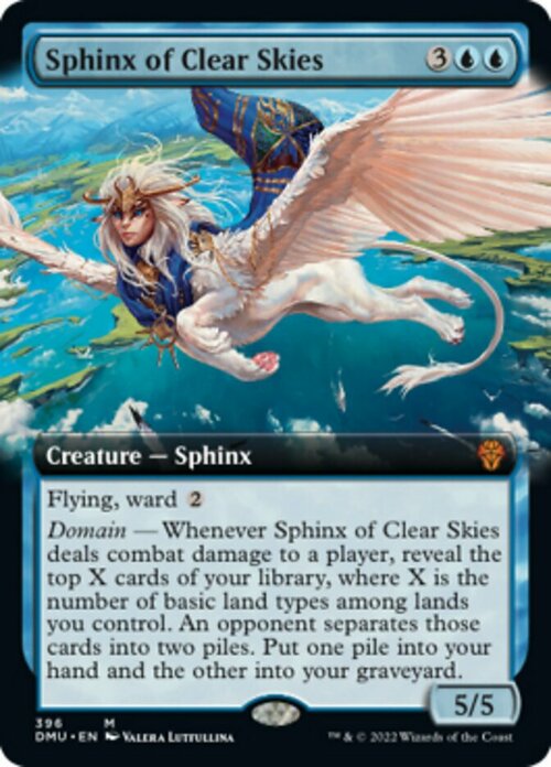 Sphinx of Clear Skies Card Front