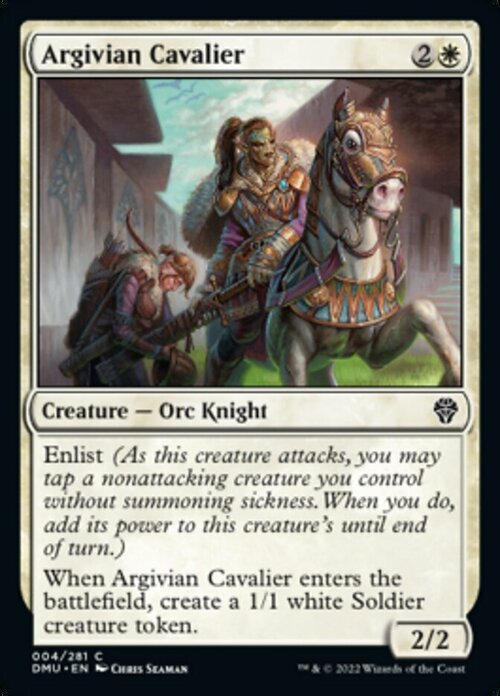 Argivian Cavalier Card Front