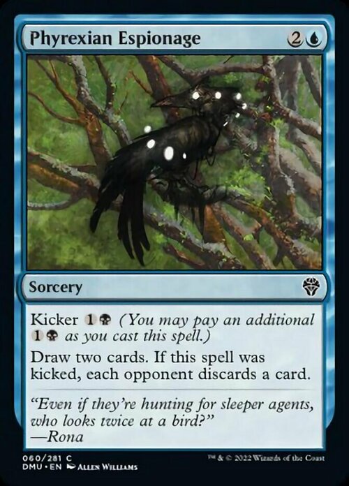 Phyrexian Espionage Card Front