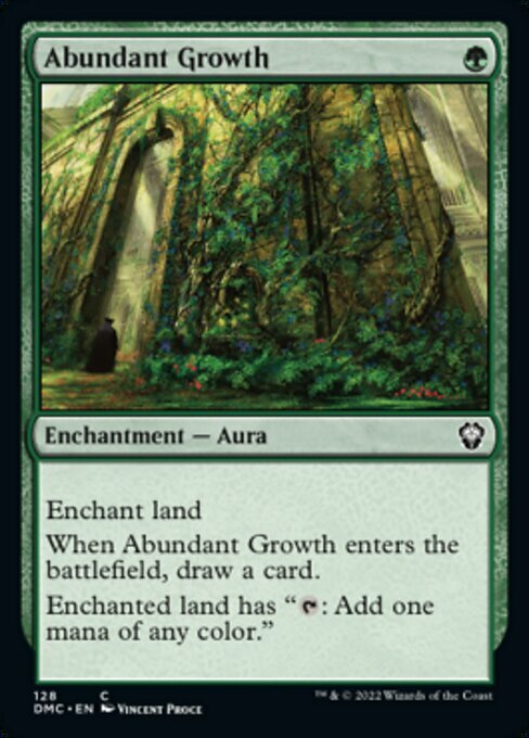 Abundant Growth Card Front