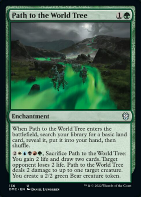 Path to the World Tree Card Front