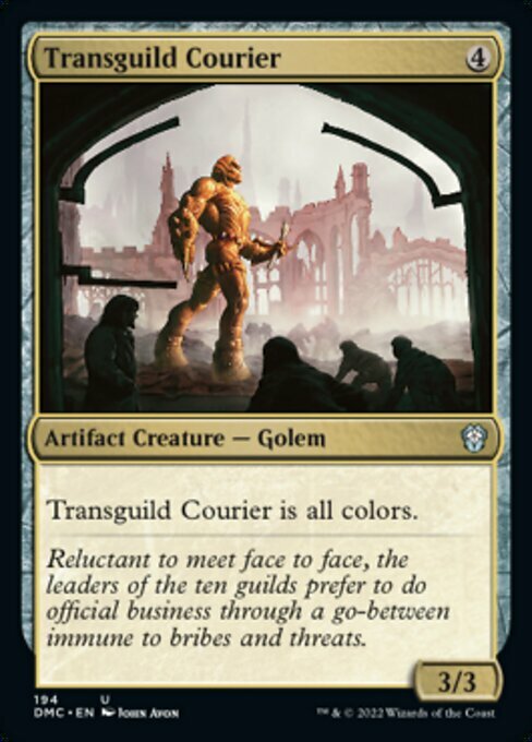 Transguild Courier Card Front