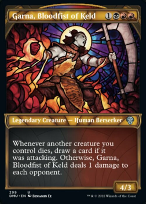 Garna, Bloodfist of Keld Card Front