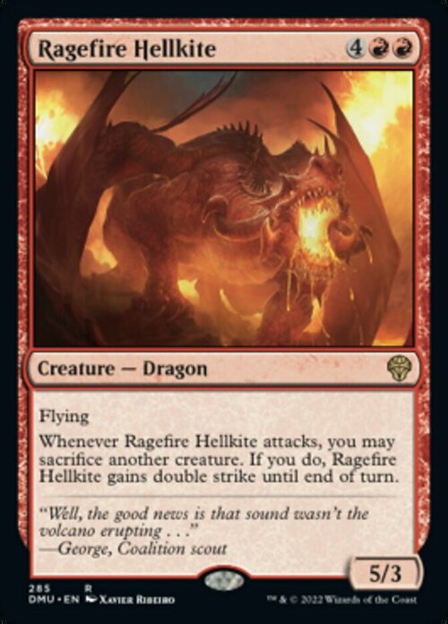 Ragefire Hellkite Card Front