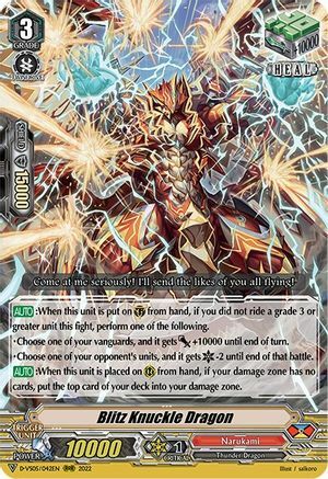 Blitz Knuckle Dragon Card Front