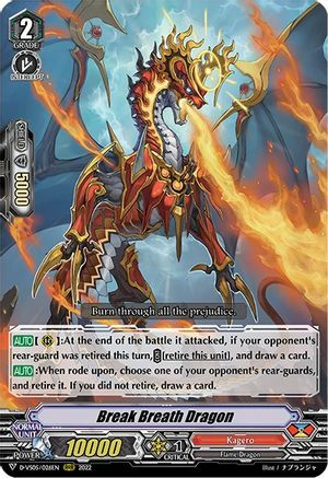 Break Breath Dragon Card Front