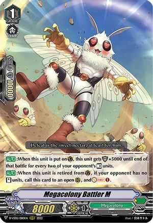 Megacolony Battler M Card Front