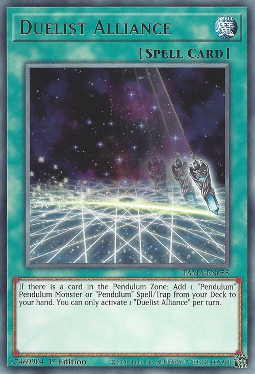 Duelist Alliance Card Front