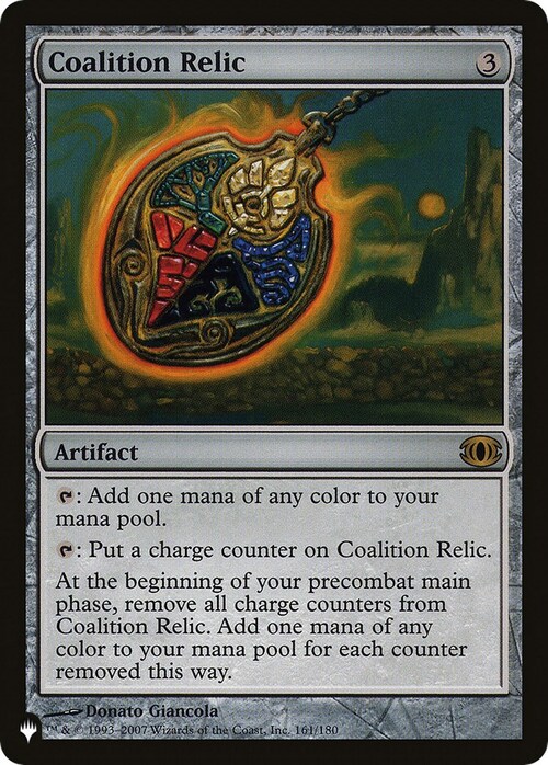 Coalition Relic Card Front