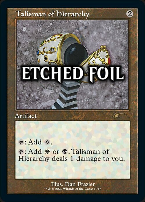 Talisman of Hierarchy Card Front