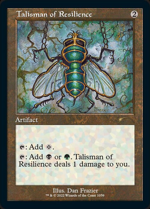 Talisman of Resilience Card Front