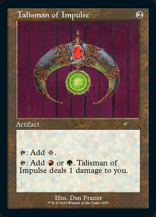 Talisman of Impulse Card Front