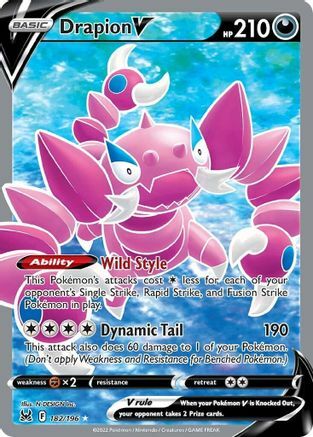 Drapion V Card Front