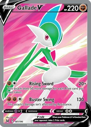 Gallade V Card Front