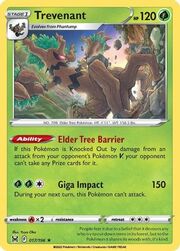 Trevenant [Elder Tree Barrier | Giga Impact]