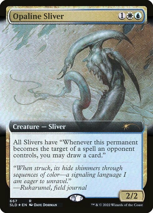 Opaline Sliver Card Front