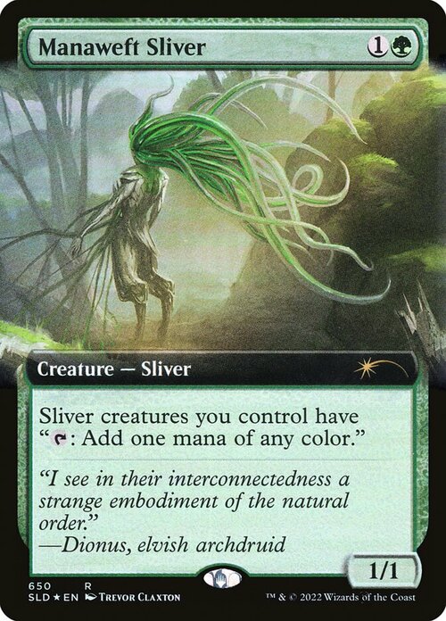 Manaweft Sliver Card Front