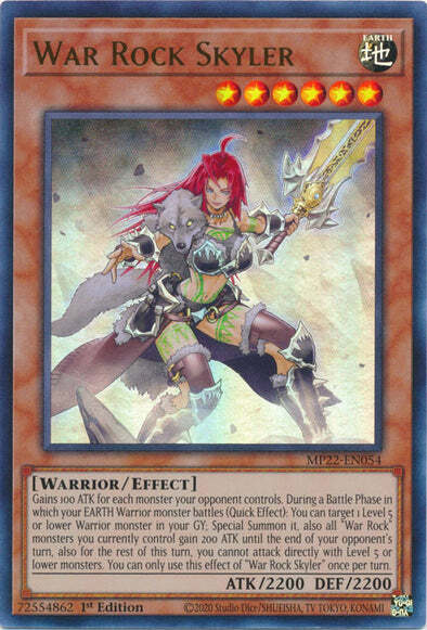 War Rock Skyler Card Front