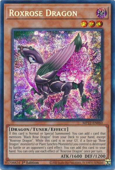 Roxrose Dragon Card Front