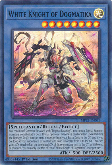 White Knight of Dogmatika Card Front