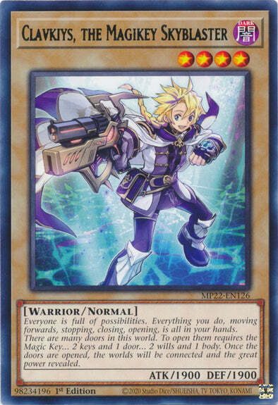 Clavkiys, the Magikey Skyblaster Card Front