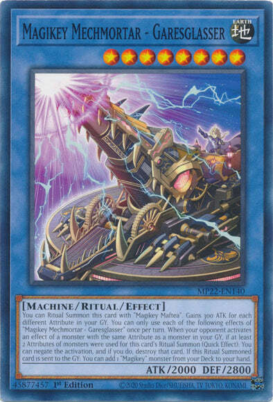 Magikey Mechmortar - Garesglasser Card Front