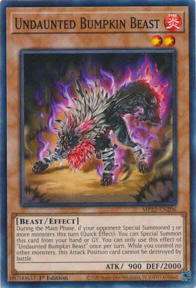 Undaunted Bumpkin Beast Card Front