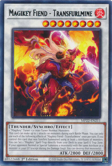 Magikey Fiend - Transfurlmine Card Front