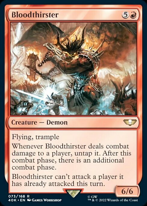 Bloodthirster Card Front