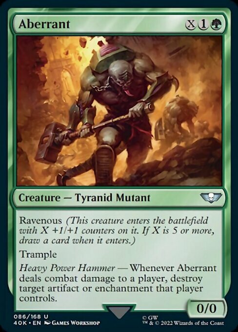 Aberrant Card Front