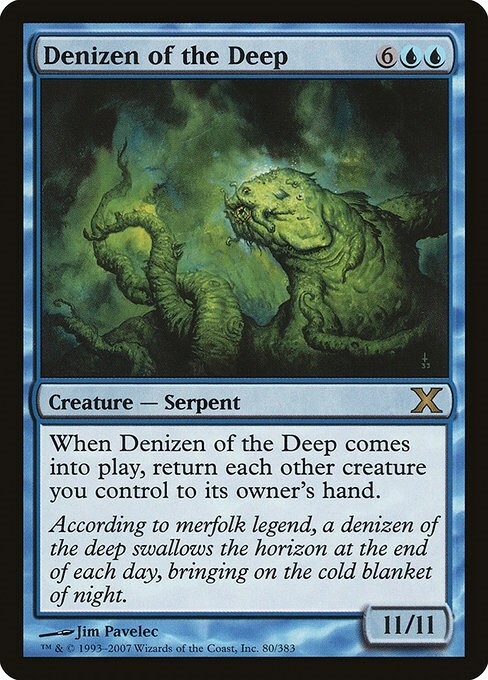 Denizen of the Deep Card Front