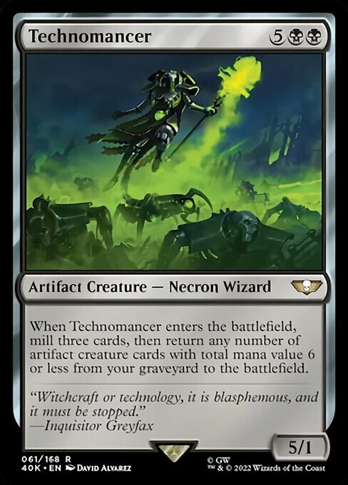 Technomancer Card Front