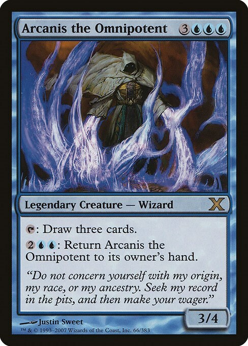 Arcanis the Omnipotent Card Front