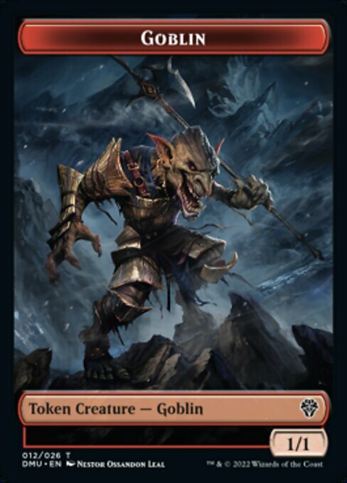 Goblin // Saproling Card Front