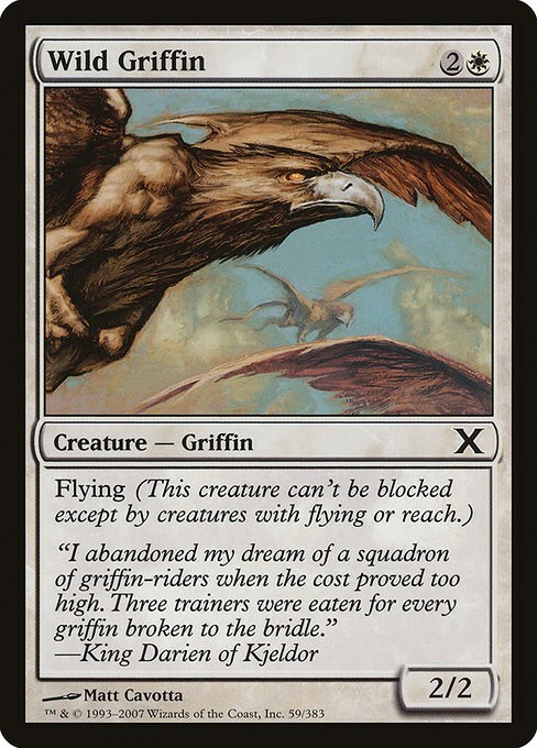 Wild Griffin Card Front