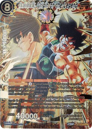 Bardock, Origin of the Legend Card Front