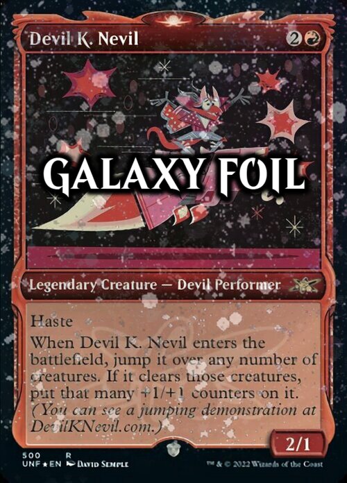 Devil K. Nevil Card Front