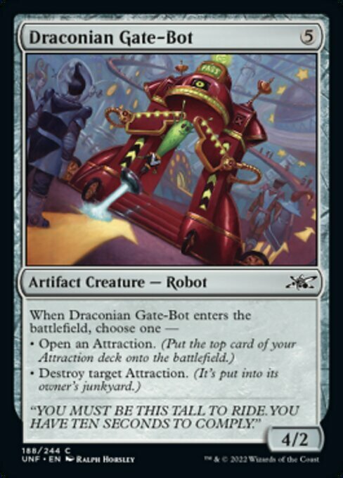 Draconian Gate-Bot Card Front