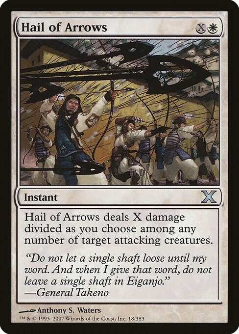 Hail of Arrows Card Front