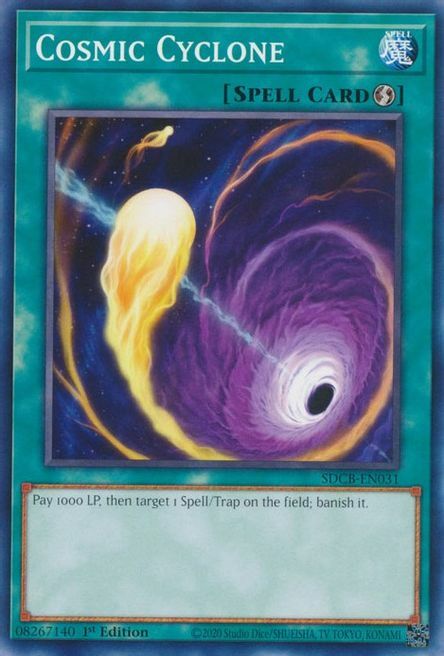 Cosmic Cyclone Card Front