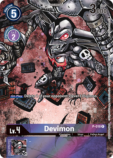 Devimon Card Front