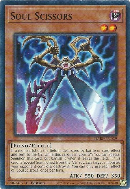 Soul Scissors Card Front