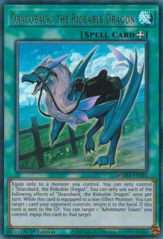 Dracoback, the Rideable Dragon Card Front