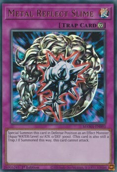 Metal Reflect Slime Card Front