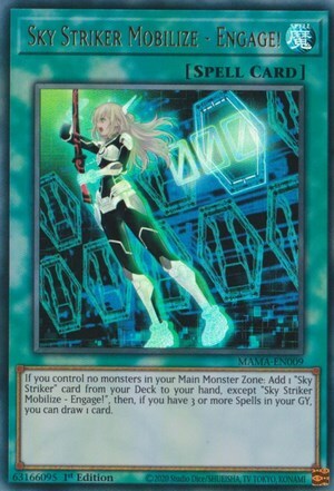 Sky Striker Mobilize - Engage! Card Front