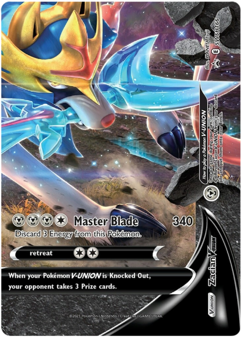 Zacian V-UNION Card Front