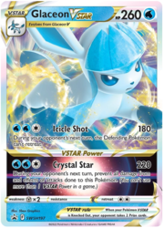 Glaceon V-ASTRO [Icicle Shot | Crystal Star]