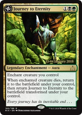 Journey to Eternity // Atzal, Cave of Eternity Card Front