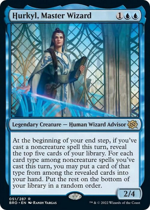 Hurkyl, Master Wizard Card Front