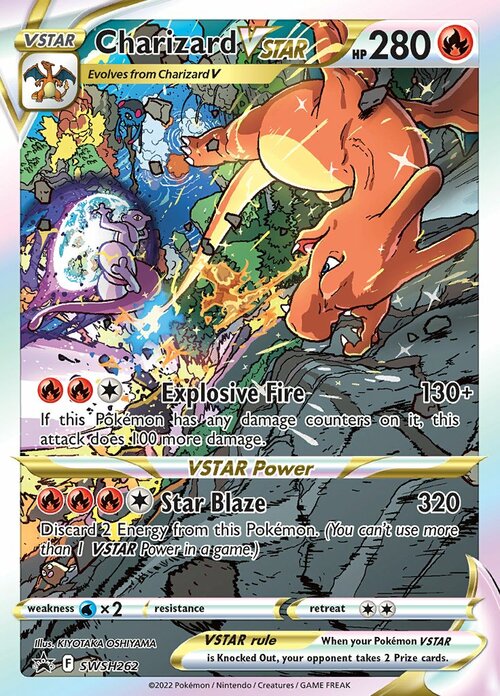 Charizard VSTAR Card Front